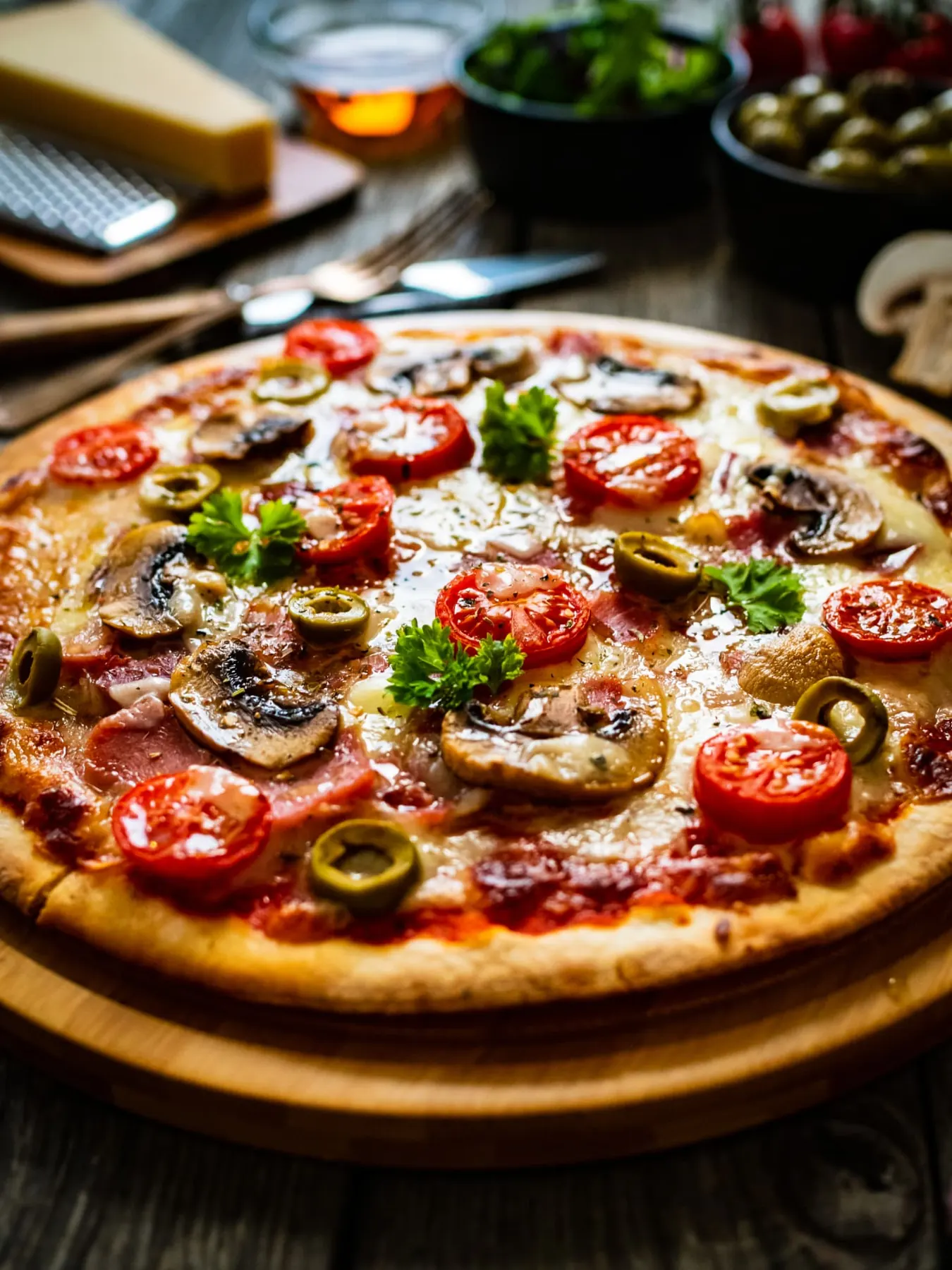 pizza at Morelli's Pizzeria
